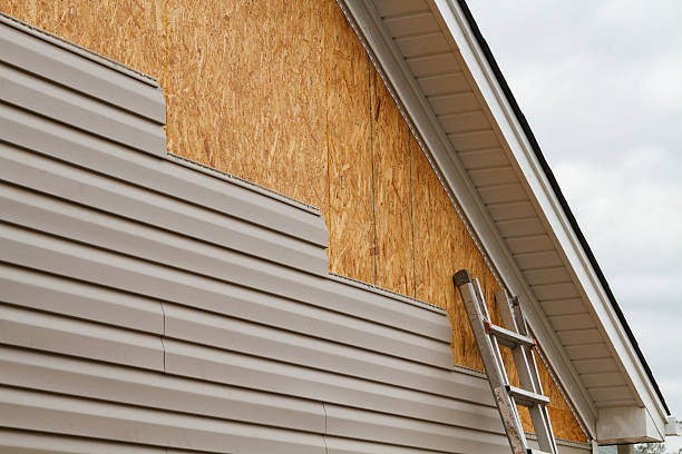 Professional Vinyl Siding technician working in Gainesville, GA